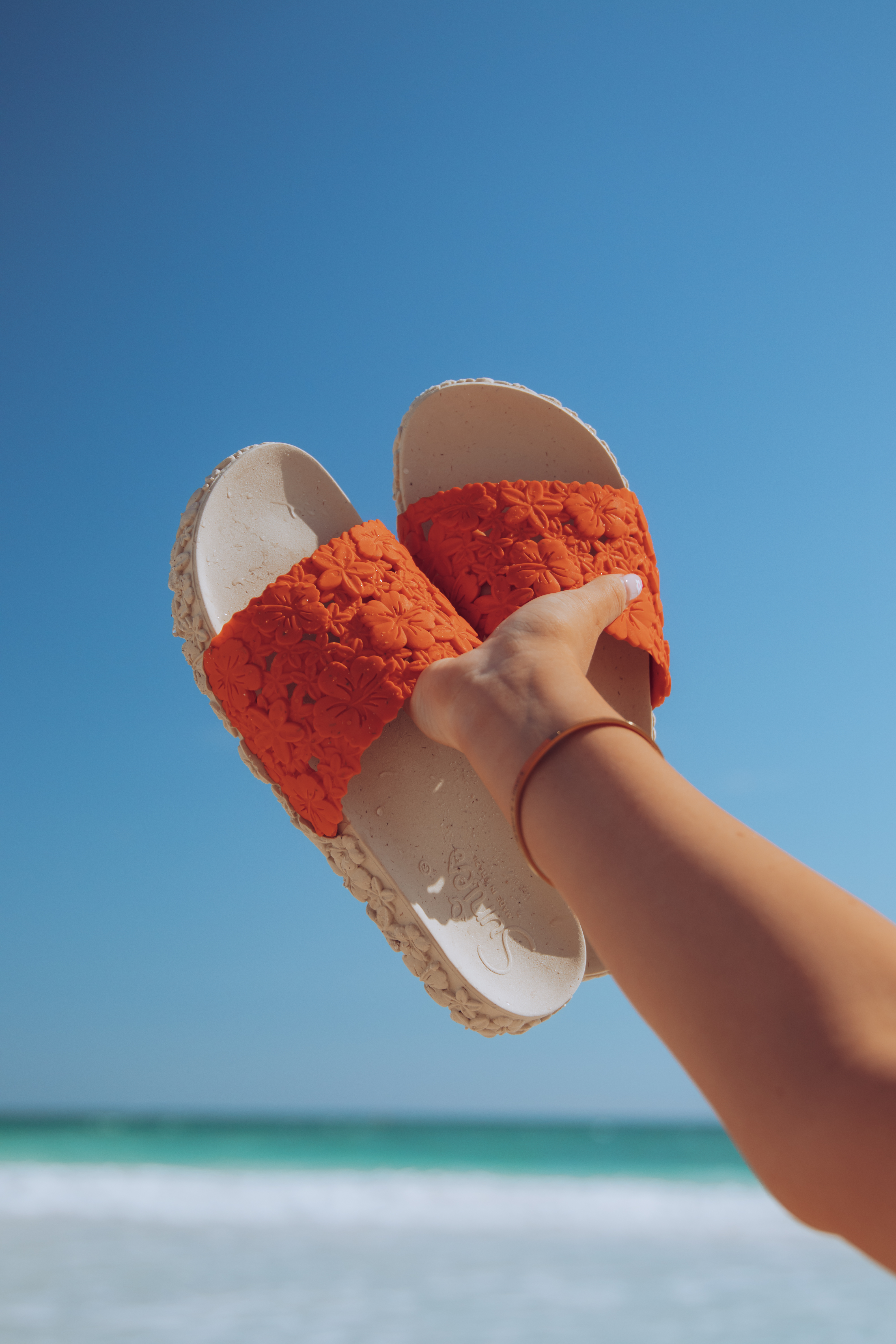 Sunies Hawaii Slide - Orange