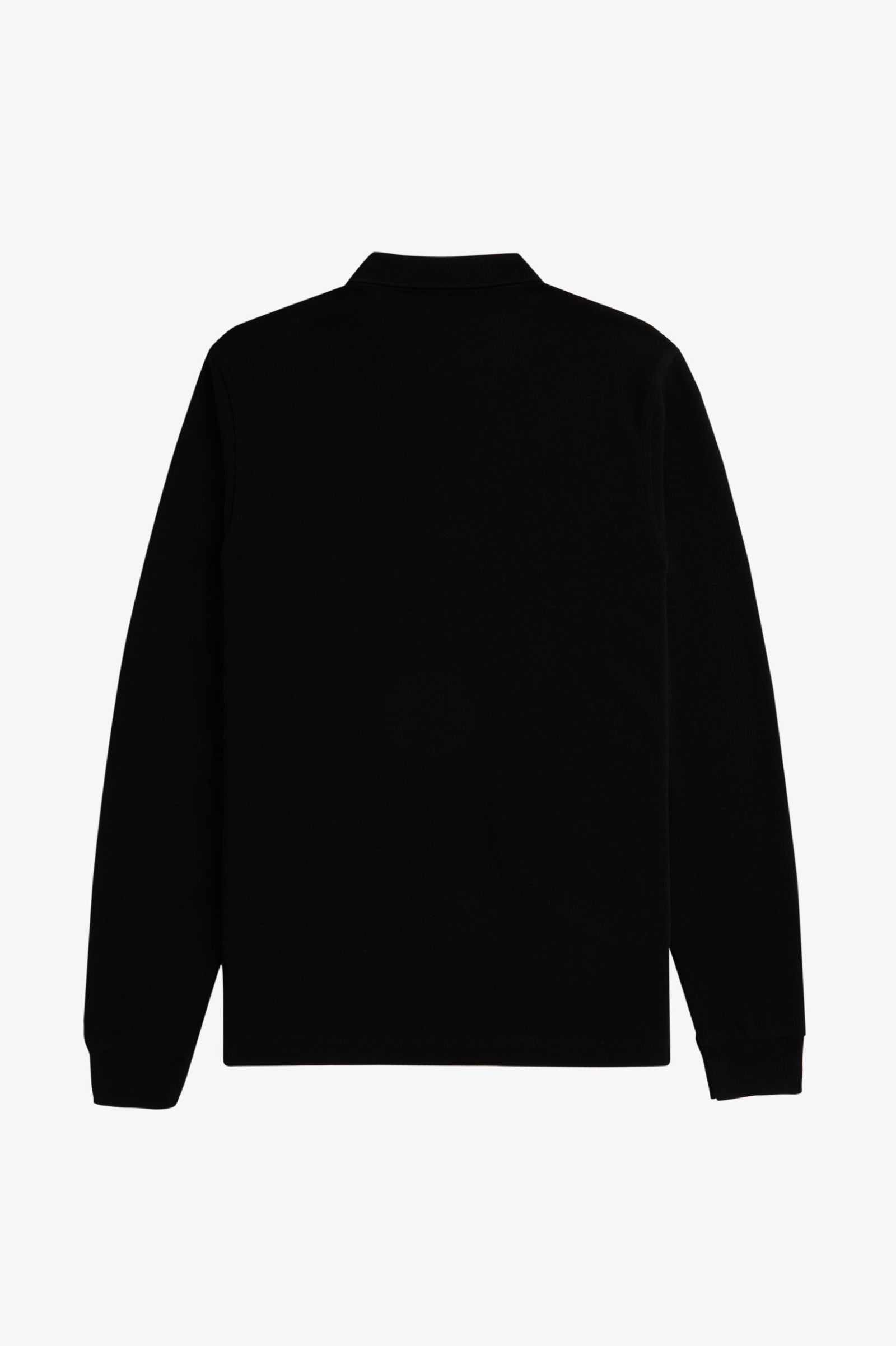 Fred Perry Long Sleeve Shirt in Black