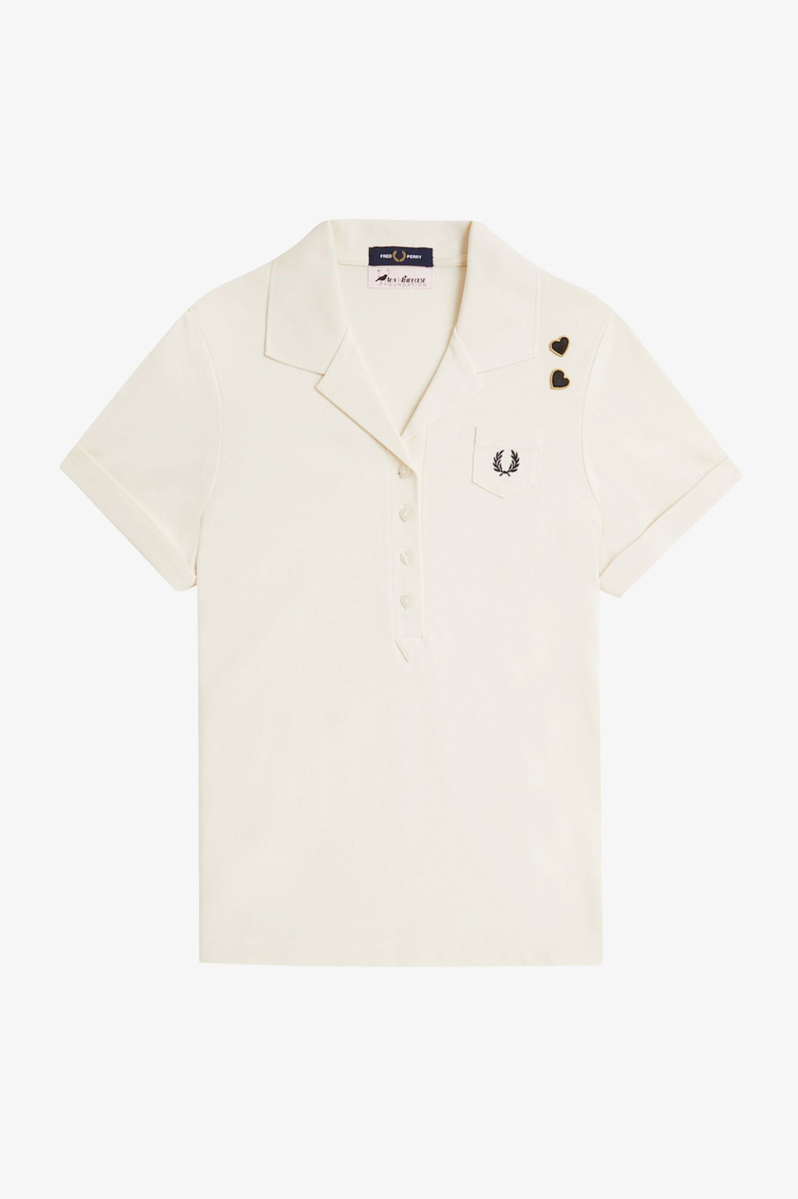 Fred Perry Pocket Detail Polo Shirt (Ecru)