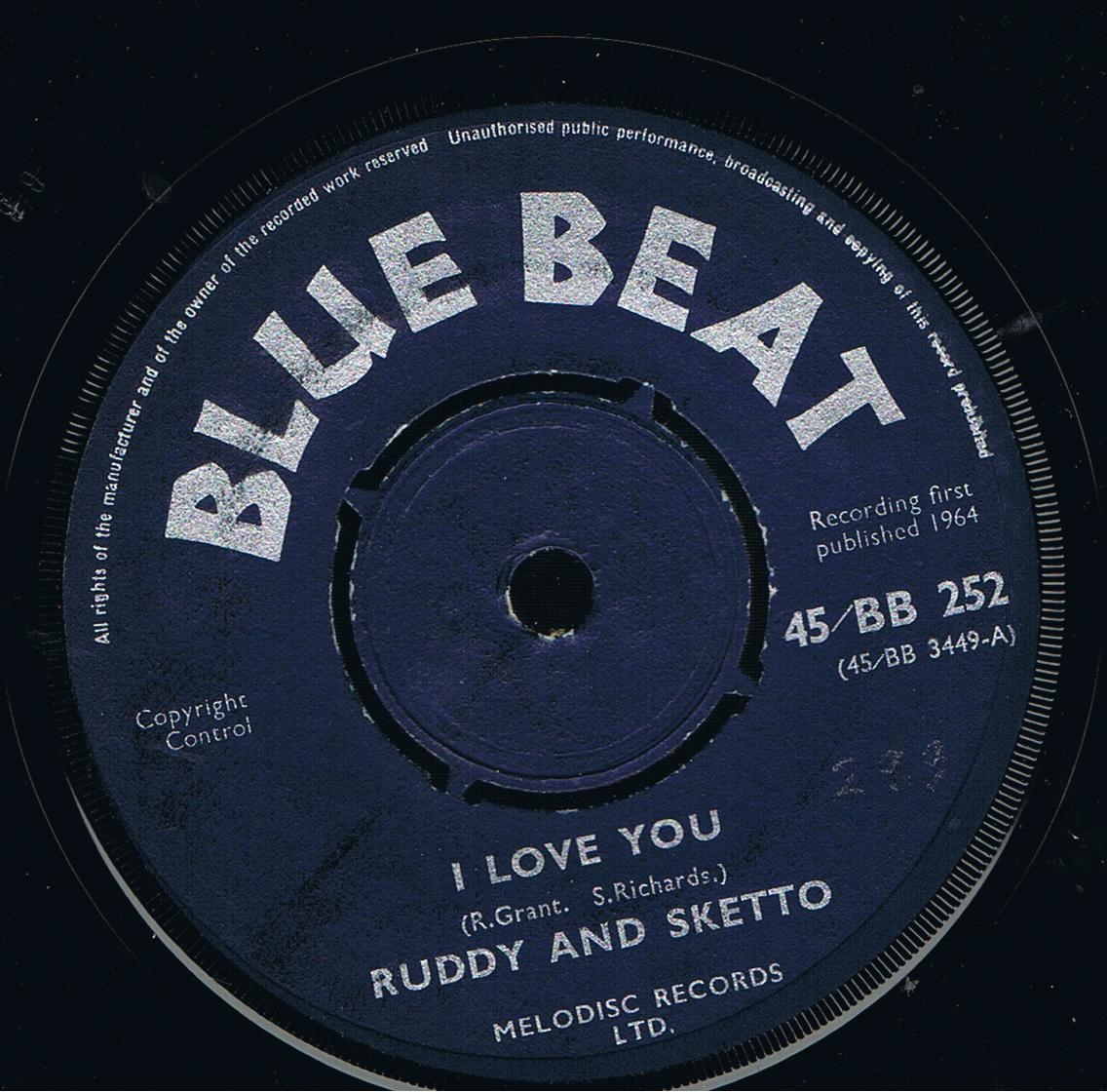 Ruddy & Sketto - I Love You / Ruddy & Sketto - If Only Tomorrow (Original 7")