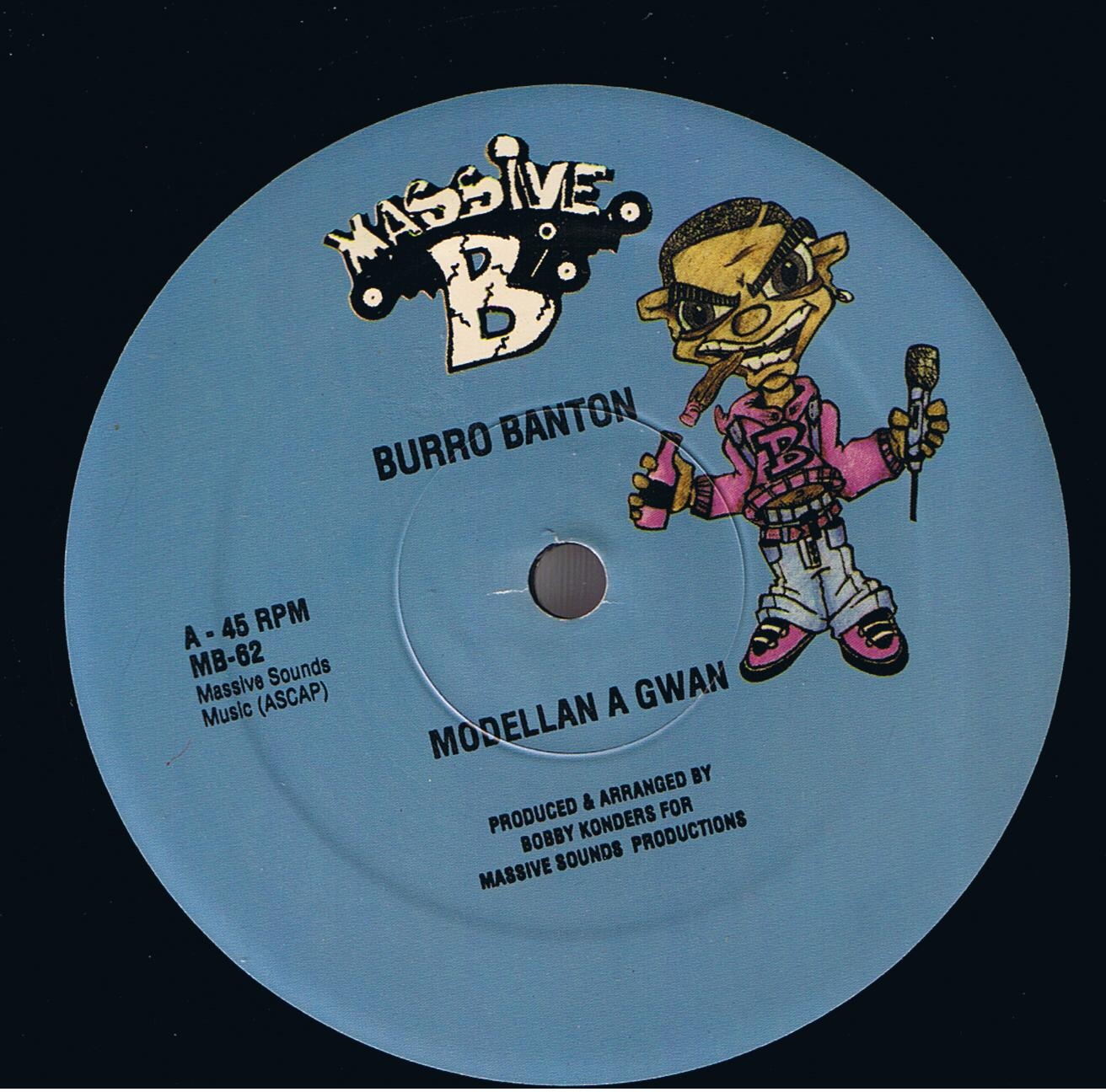 Burro Banton - Modellan A Gwan / Prisoner Of War - Slapper Ting (12")