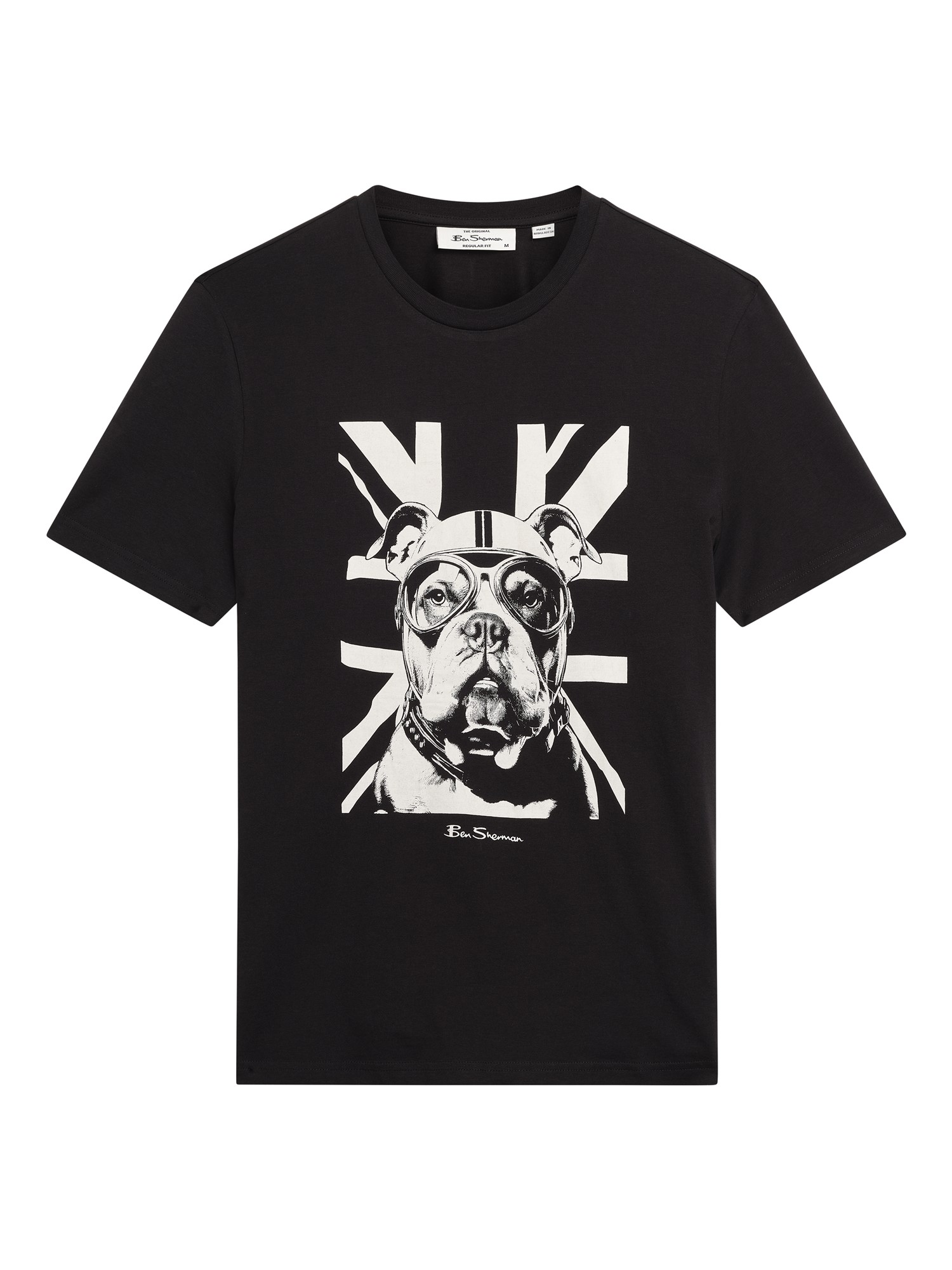 Ben Sherman Short Sleeve Bully T-Shirt (Black)