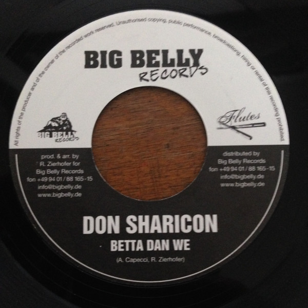 Don Sharicon / Mystic Dan & Singin Gold – Betta Dan We / Island Alone (7")             