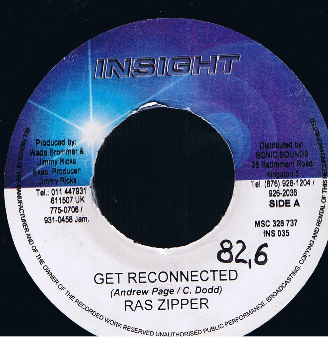 Ras Zipper - Get Reconnected / Version (7")