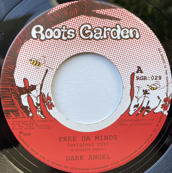 Dark Angel - Free Da Minds (original cut) / Manasseh - Free Dub (Levi) (7")