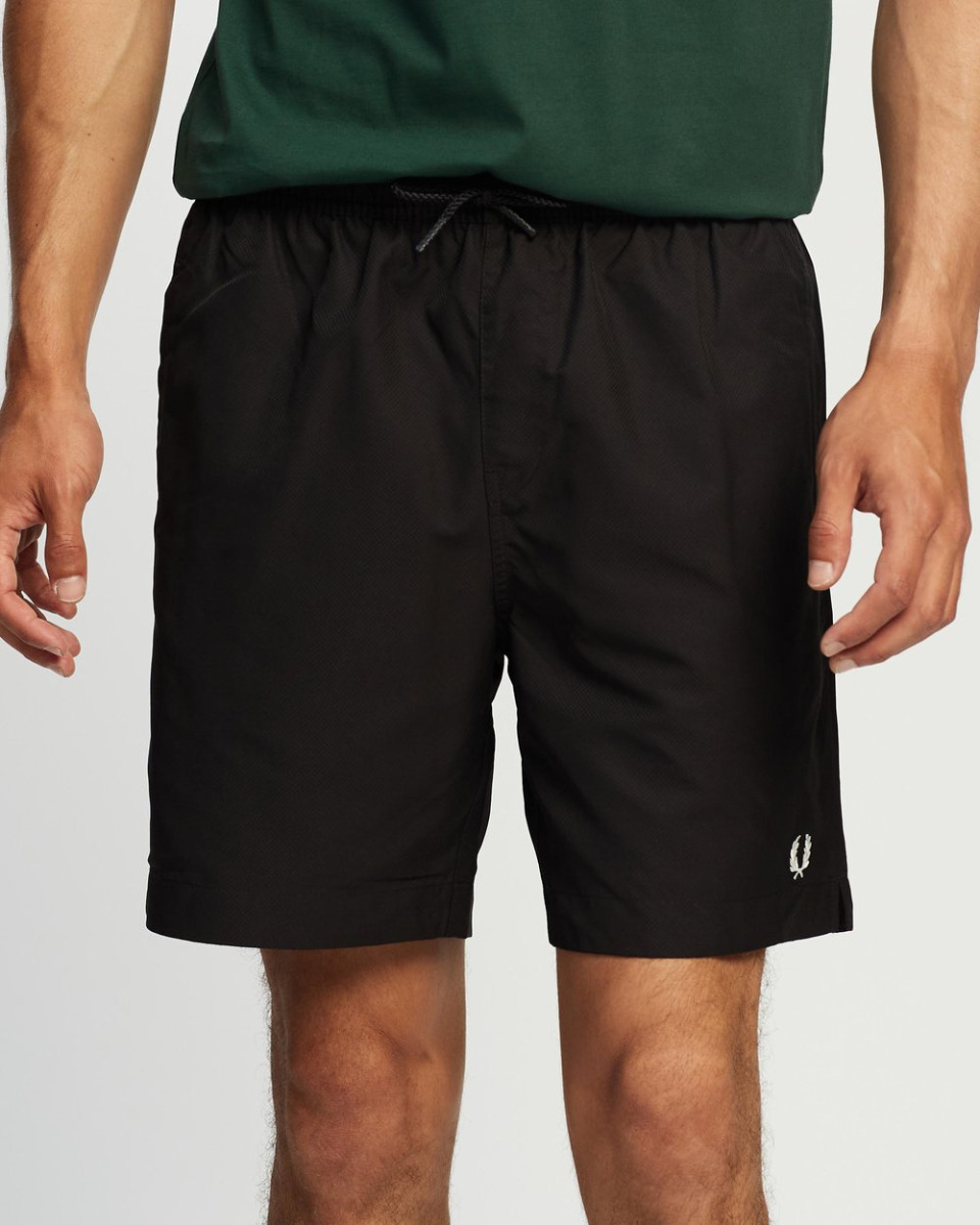 Fred Perry Swimshort Black S4501-M