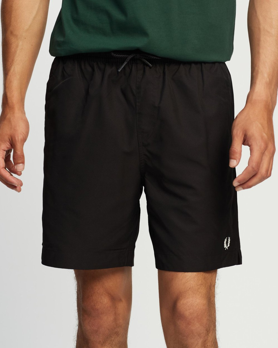 Fred Perry Swimshort Black S4501-S