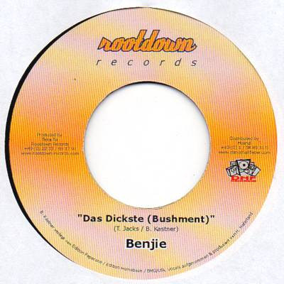 Benjie / Ragga Frankie, Natty U, Dr. Ring-Ding – Das Dickste (Bushment) / Hartchor (7")             