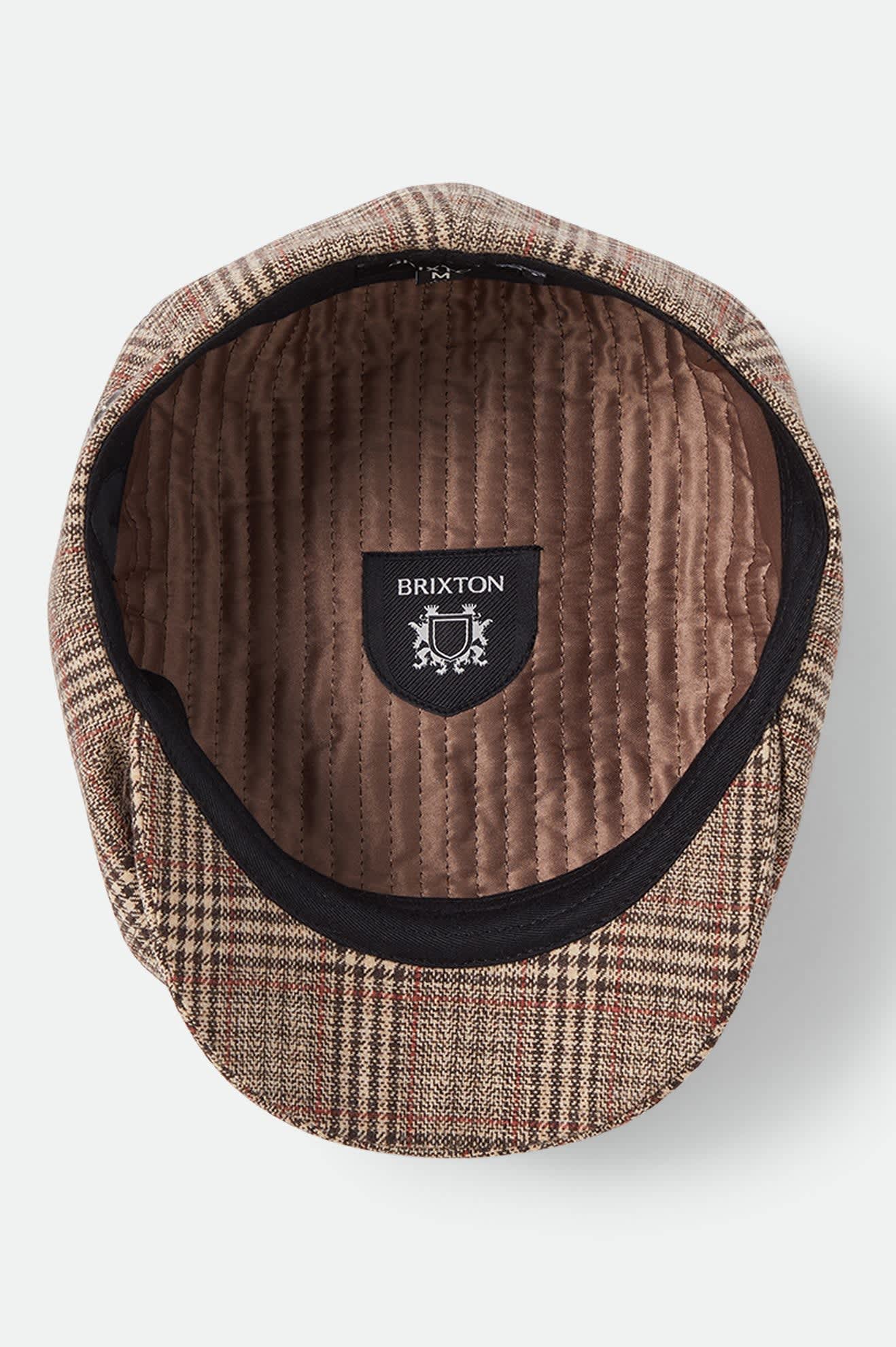 Brixton Brood Snap Cap (Brown/Tan/Red Plaid)