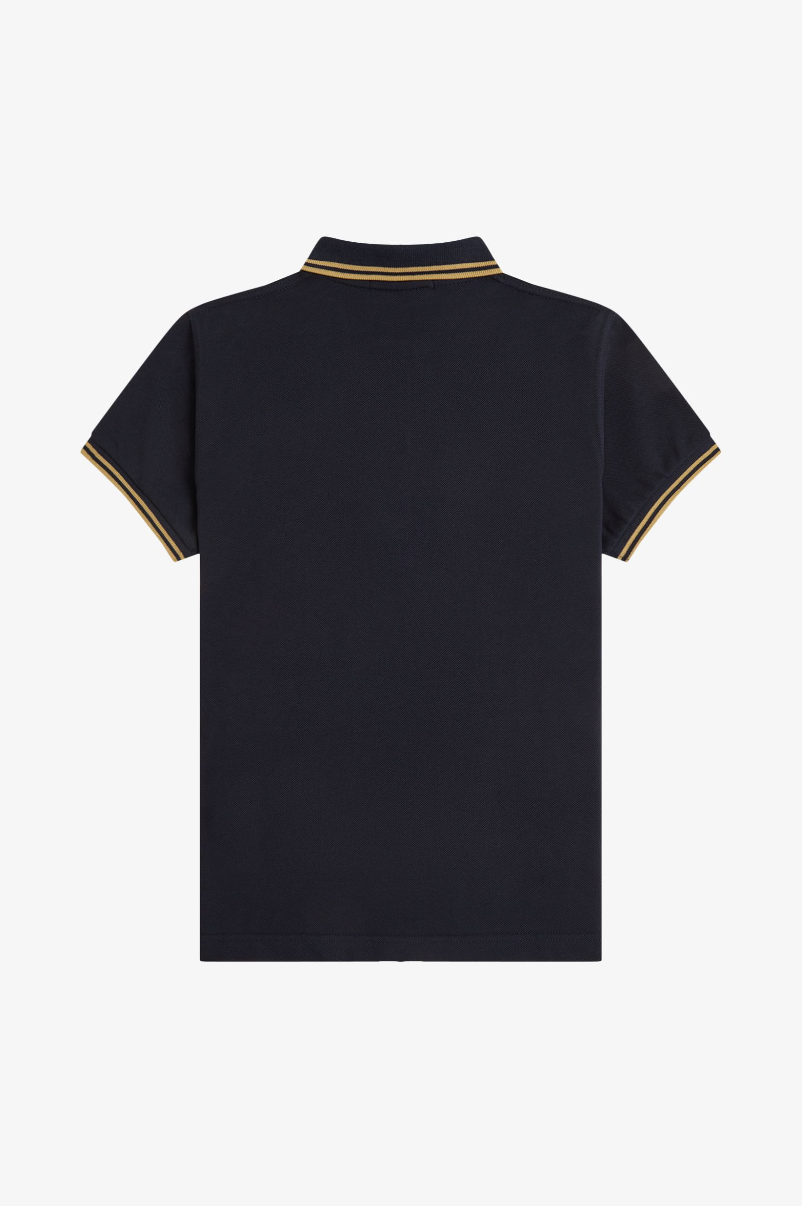 Fred Perry Made in England G12 Twin Tipped Polo Shirt (Navy/Champagne/Champagne)