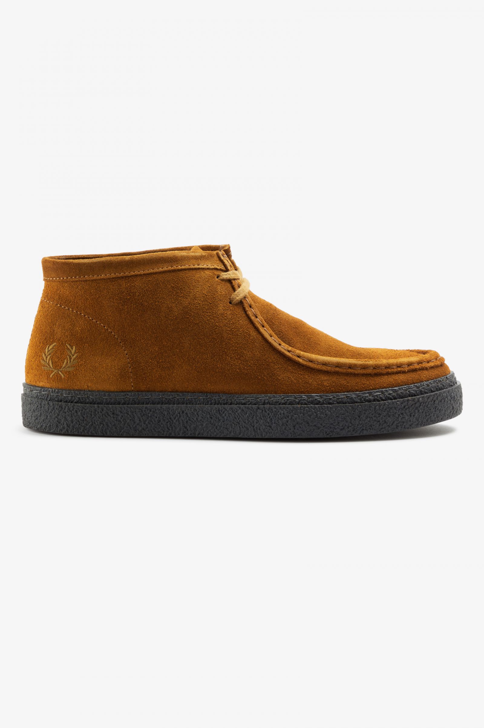 Fred Perry Schuh Dawson Mid Suede in Nut Flake