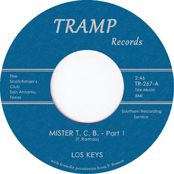 Los Keys - Mister T.C.B.(Part 1) / (Part 2) (7")