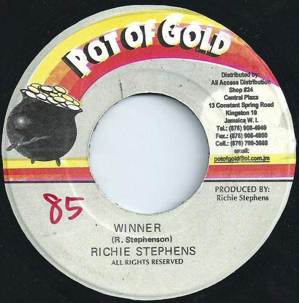 Richie Stephens Winner / Version (7") 10000105927