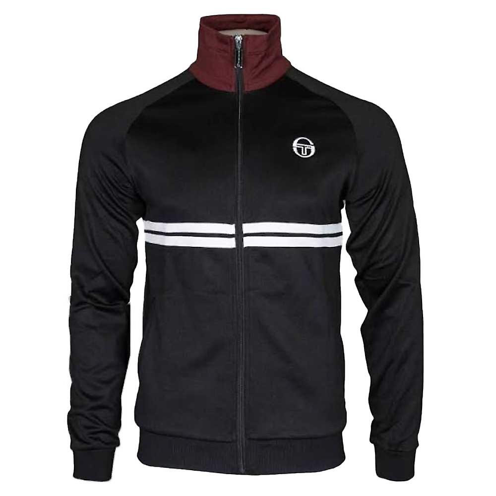 Sergio Tacchini Dallas Track Top Black/Port/White