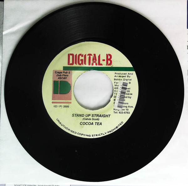 Cocoa Tea - Stand Up Straight / Version (7")
