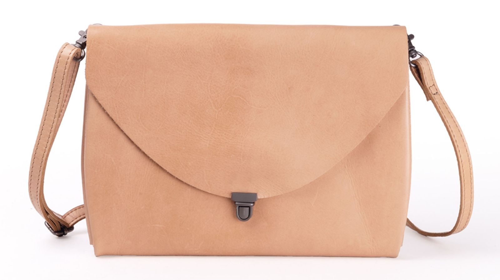 Harolds Fold3 Crossbody Handbag Clutch in Camel 