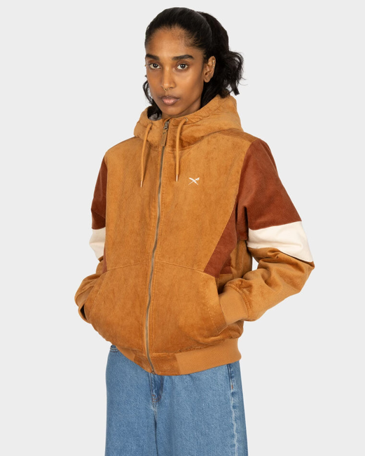 Iriedaily Blotchy Cord Jacket (Tobacco)