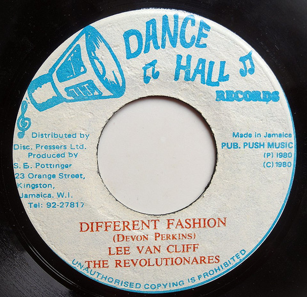 Lee Van Cliff - Different Fashion / The Revolutionares - Different Style (7")
