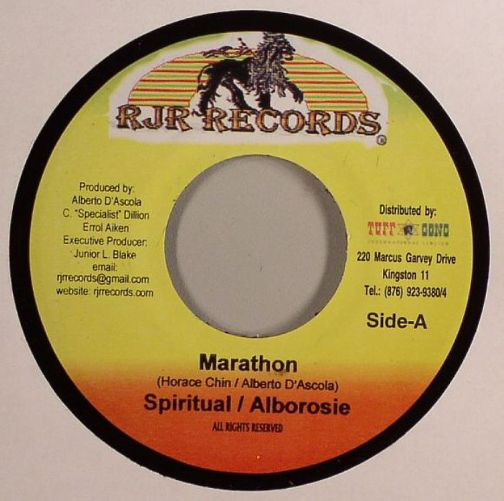 Spiritual & Alborosie - Marathon / Version (7")