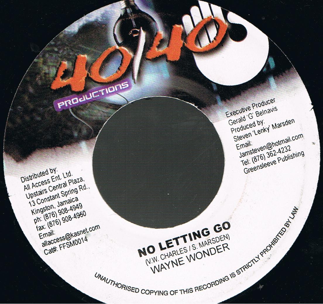 Wayne Wonder - No Letting Go / Diwali (7")