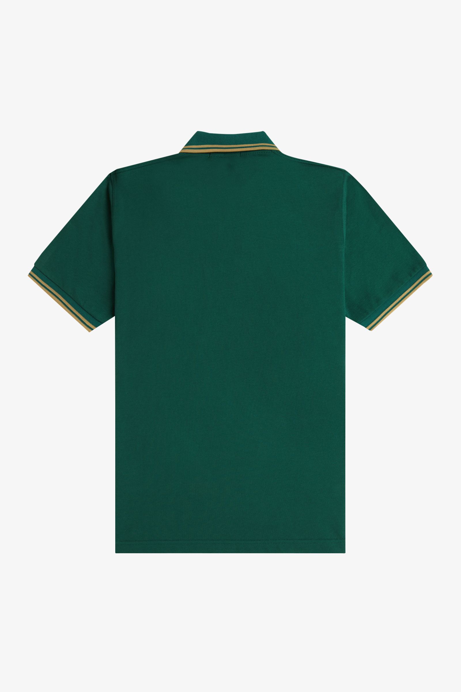 Fred Perry Made in England Twin Tipped Fred Perry Shirt (Laurelwreath Green/Champagne)