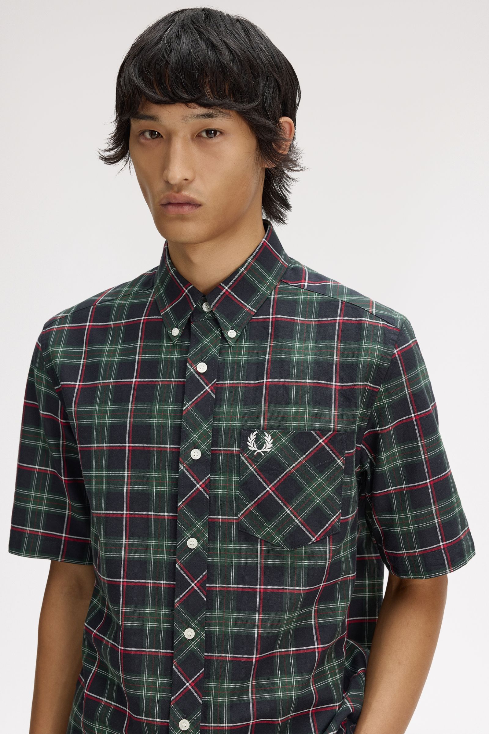 Fred Perry Tartan Short Sleeve (Fred Perry Tartan)