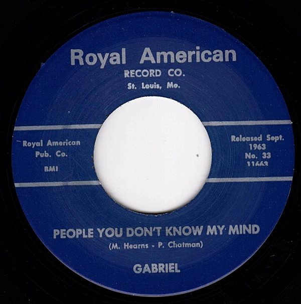 Gabriel - People You Don't Know My Mind / Don't Stay Out All Night (7")