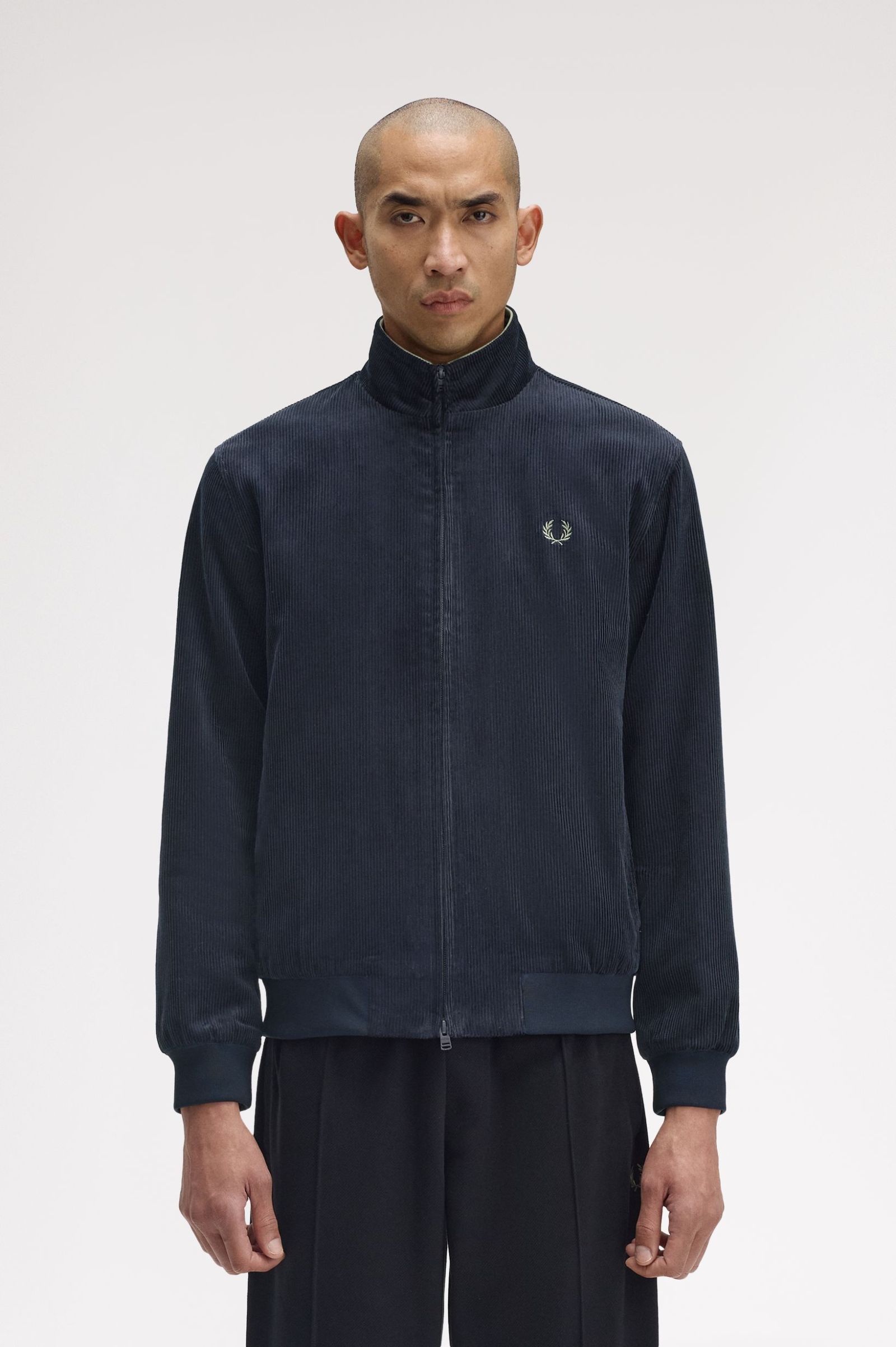 Fred Perry Cord Brentham Jacket (Navy)