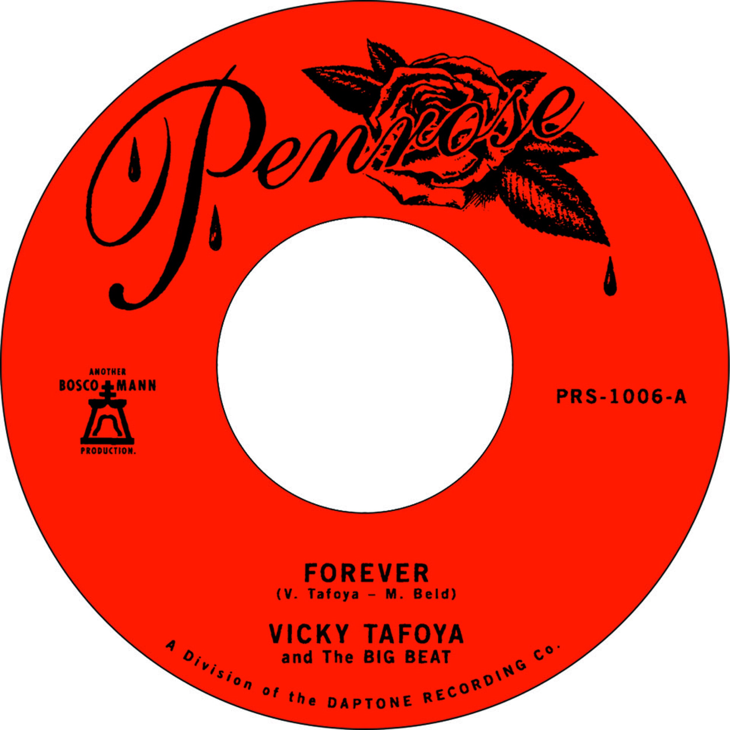 Vicky Tafoya And The Big Beat – Forever / My Vow To You (7")      