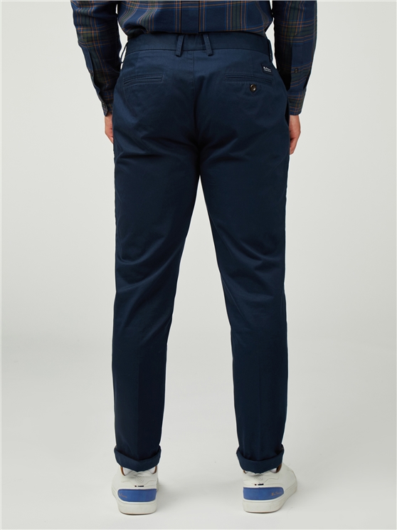 Ben Sherman Signature Stretch Chino in Darknavy 