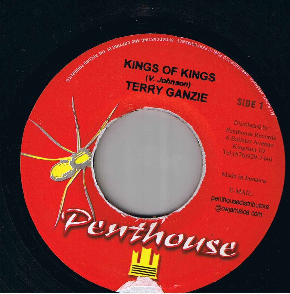 Terry Ganzie - Kings Of Kings / Penthouse Mix (7")