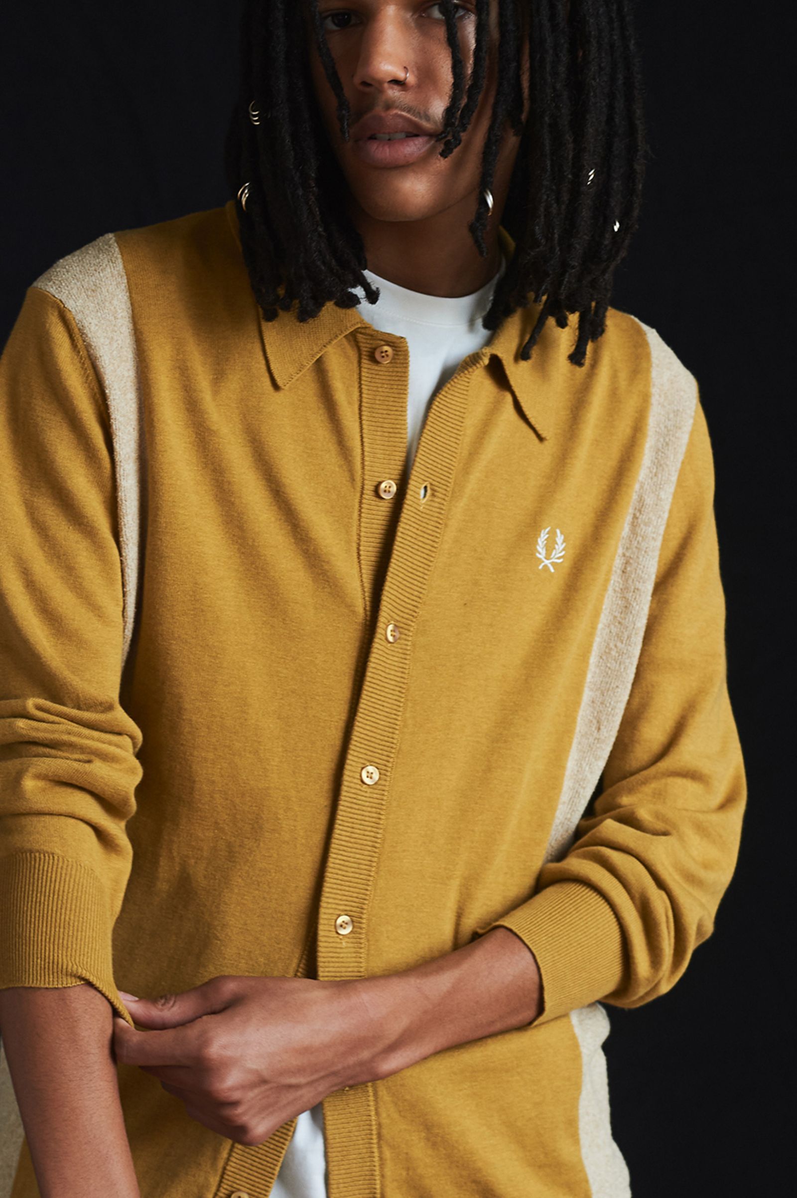 Fred Perry Reissues Knitted Towelling Shirt