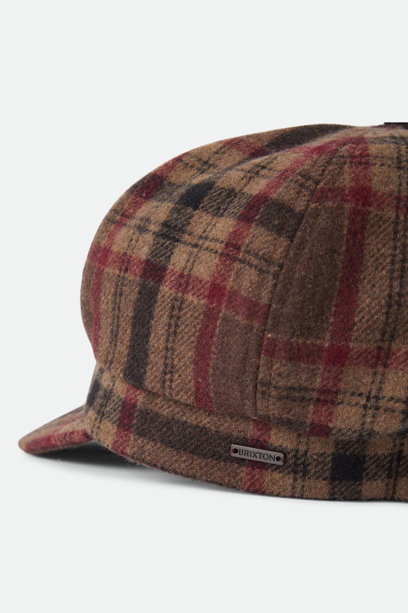 Brixton Bailey Cap (Sand/Red/Brown)