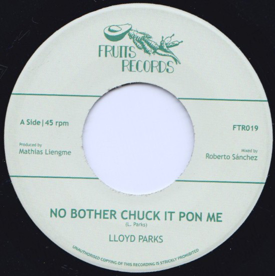Lloyd Parks - No Bother Chuck It Pon Me / Dub (7")