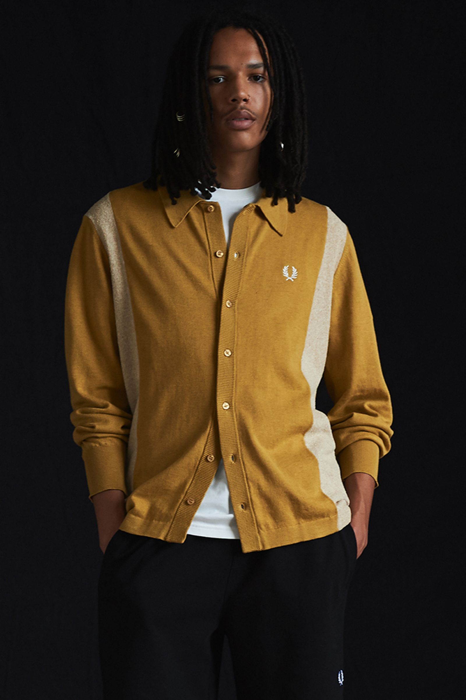 Fred Perry Reissues Knitted Towelling Shirt