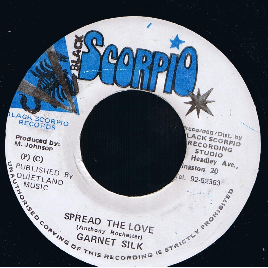 Garnet Silk - Spread The Love / Version (7")