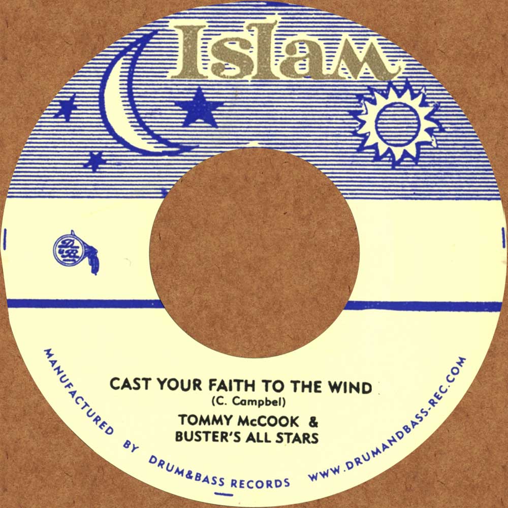 Tommy McCook & Buster's All Stars - Cast Your Faith To The Wind /  Frank Cosmo & Buster's All Stars - I Am The Greatest (7")