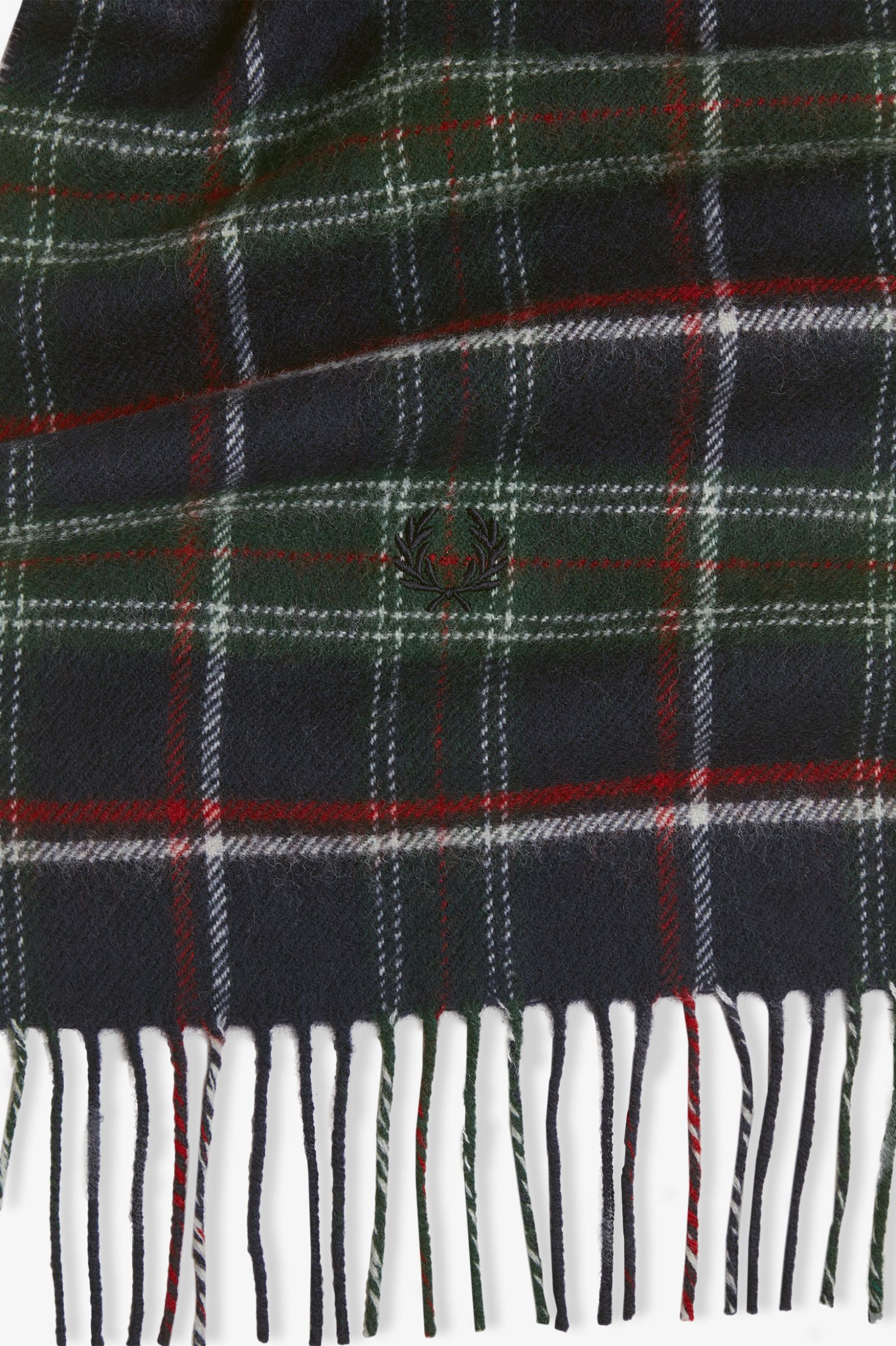 Fred Perry Lambswool Scarf (FP Tartan)