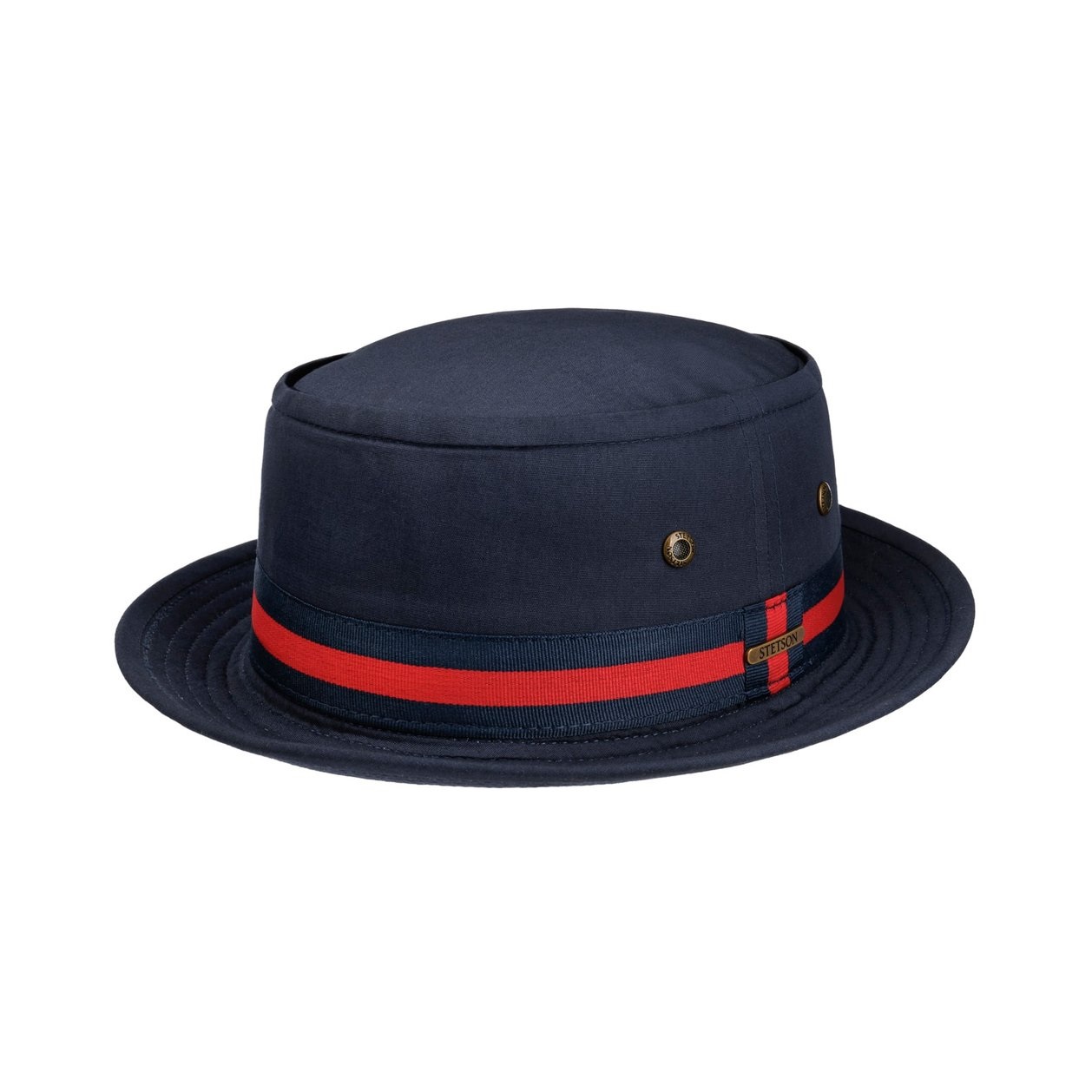 Stetson Classic Band Pork Pie (Navy)