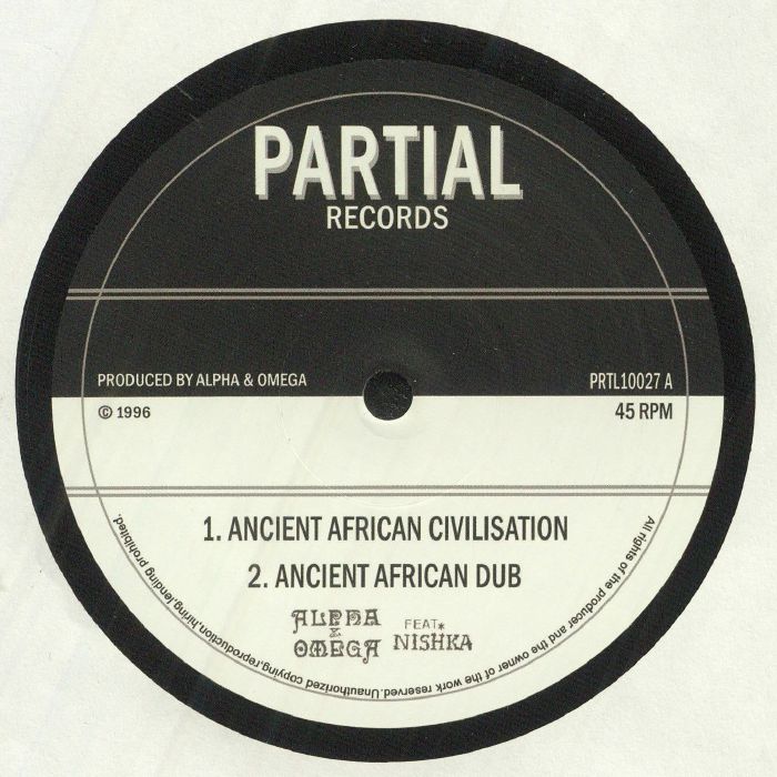 Alpha & Omega Feat. Nishka ‎- Ancient African Civilisation (10")