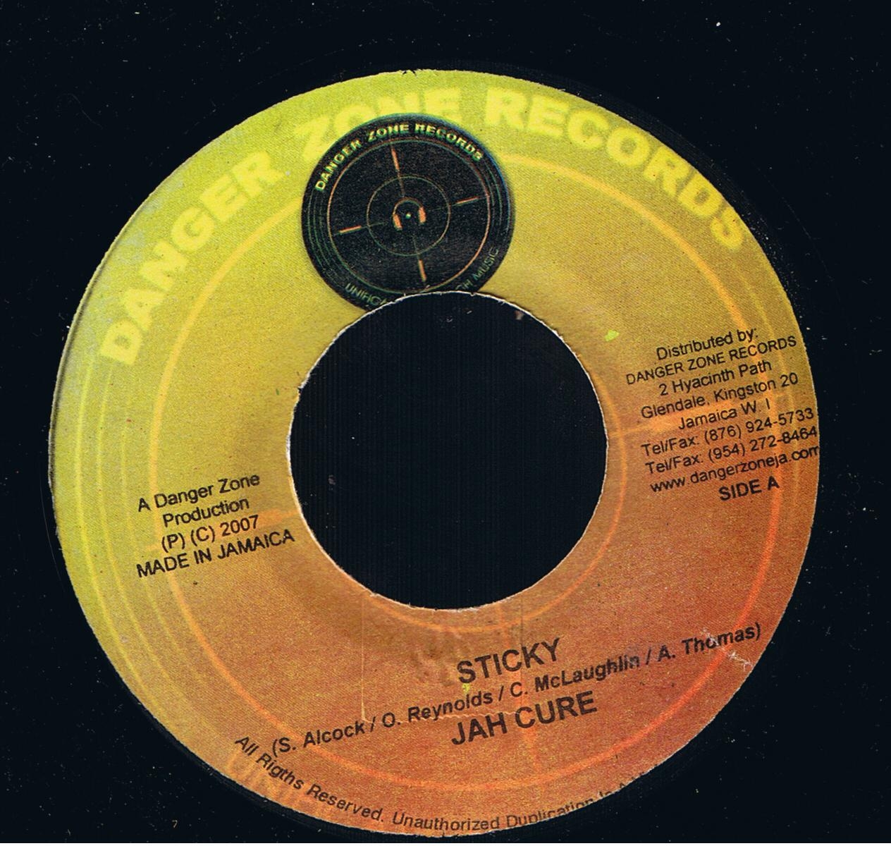 Jah Cure - Sticky / Ce'Cile - Waiting   (7") 