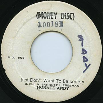Horace Andy - Just Don't Want To Be Lonely / Version (7")