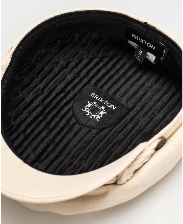 Brixton Fiddler Cap Schrimmütze in Beige