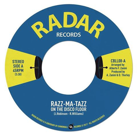 Razz-Ma-Tazz - On The Disco Floor (7")