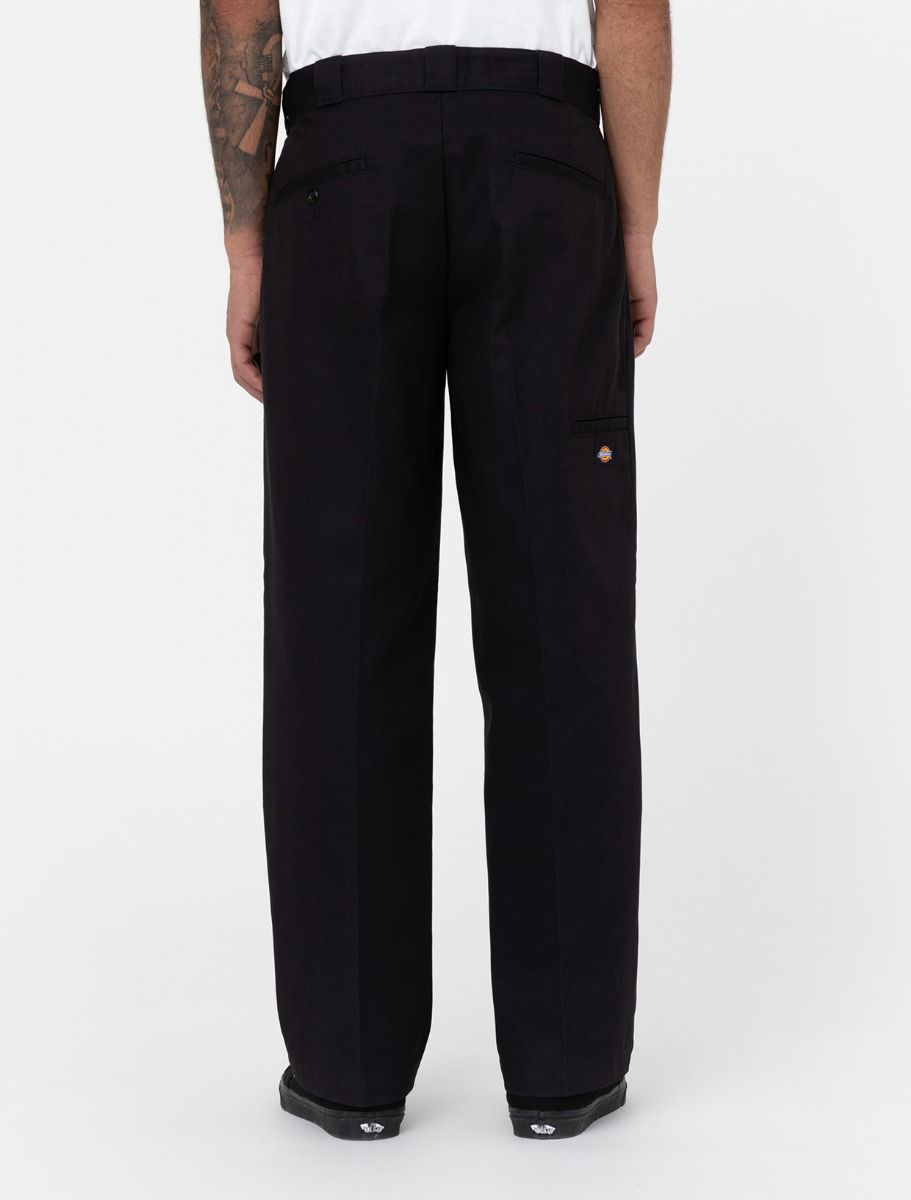 Dickies Double Knee Work Trousers in Black 