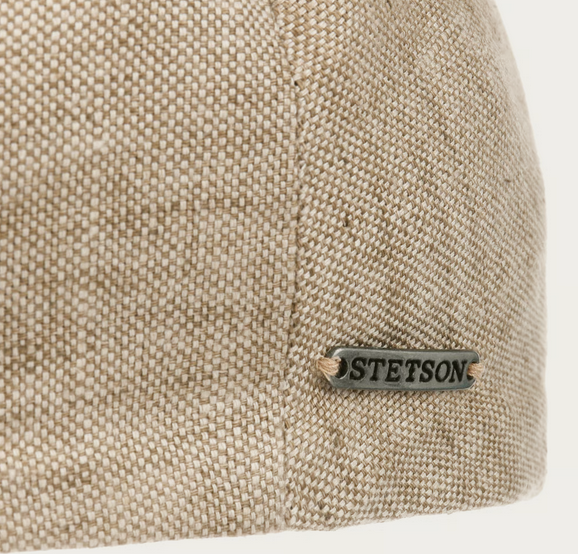 Stetson Just Linen Flatcap (Beige)