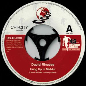 David Rhodes - Hung Up In Mid Air / David Rhodes - Hung Up In Mid Air(Paolo Scotti & Giacomo Silvestri Disco Mix) (7")