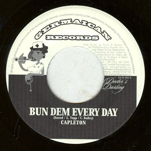 Capleton / Seeed – Bun Dem Every Day / Doctor's Darling "Version" ( 7")    
