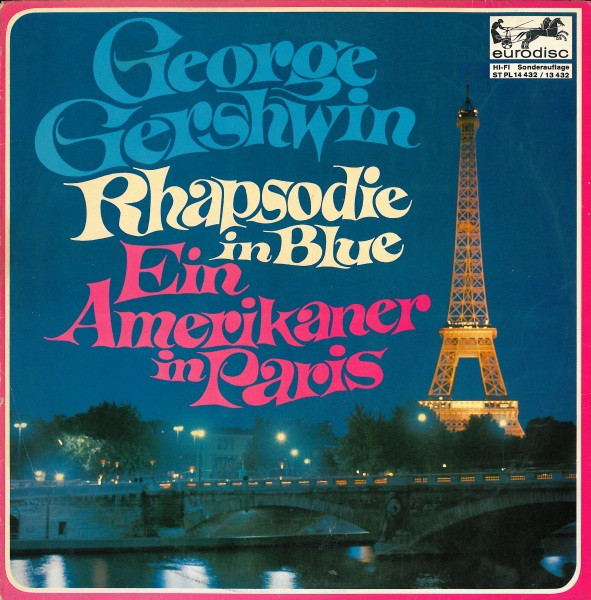 Marjorie Mitchell & Das RIAS Orchester - Rhapsodie In Blue / Ein Amerikaner In Paris (10")