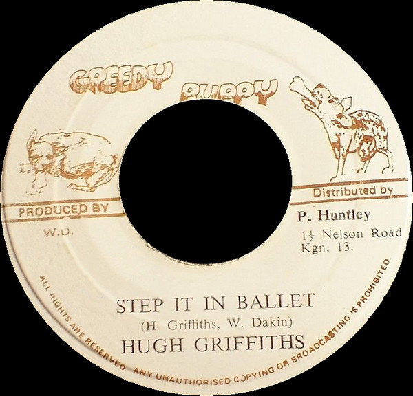 Hugh Griffiths - Step It In Ballet / Prince Huntley Special (7")